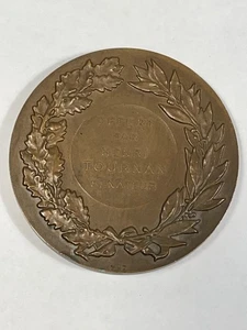 Médaille Offert par Henri Tournan Sénateur République Française Bronze (1-6) - Imagen 1 de 5