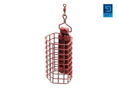 Delphin Magma PENTA Futterkorb Angelkorb Feeder Cage mit Bleigewicht 20g-120g - Bild 1 von 3