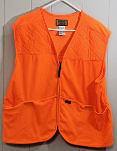 Sports Afield Jagd Weste Herren L Blaze Sicherheit Orange Full Zip Gambag Outdoor - Bild 1 von 7