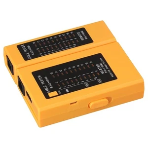 Testeur câble réseau alimenté par batterie Cat5 Cat6 RJ45 - Photo 1/12