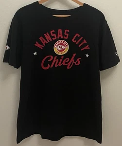 Kansas City Chiefs Black New Era Shirt Men's Size Large - Picture 1 of 10