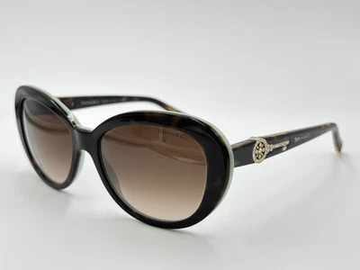 TIFFANY&Co TF4118B 8134/3B Tortoise; brown gradient CRYSTALS ITALY AUTHENTIC - Image 1 of 4