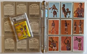 1971 Harlem Globetrotters Fleer Complete 84 Card Set w/Stickers and GAI 7.5 Pack - Picture 1 of 12