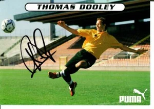 "U.S. National Team Coach" Thomas Dooley Hand Signed 5.75X4 Color Photo COA - Picture 1 of 2