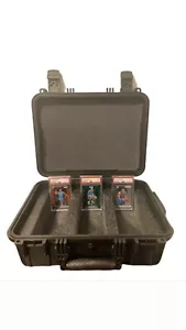 Graded Card Storage (PSA, BGS, SGC) Hard Case With Pre-Cut Foam and Waterproof - Picture 1 of 10