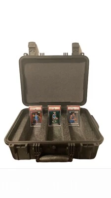 Graded Card Storage (PSA, BGS, SGC) Hard Case With Pre-Cut Foam and Waterproof - Image 1 of 4