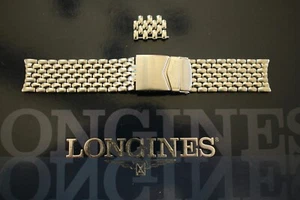 LONGINES 21MM BOR LINK AVIGATION LINDBERGH PILOTO CORREA RELOJ PULSERA F - Imagen 1 de 9
