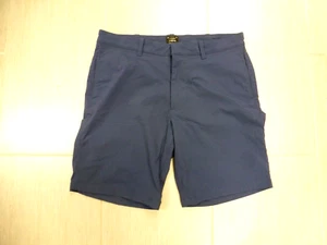 Men's Navy J. Crew Stretch Shorts, Size 33, 9" Inseam - Picture 1 of 3