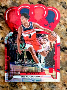 2023-24 Panini Crown Royale International Red DIECUT Bilal Coulibaly RC - Picture 1 of 2