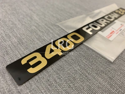 Toyota Engine Plate Decal 3400 3.4 V6 4Runner Tacoma T100 95-04 Genuine OEM - Image 1 of 3