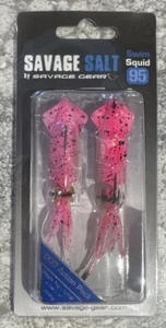 Calamar de natación Savage Gear 3 5/8"" 95 brillo rosa - Imagen 1 de 1
