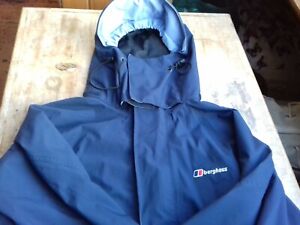 BERGHAUS GORETEX Womens jacket RRP £170 size UK10 Navy Blue