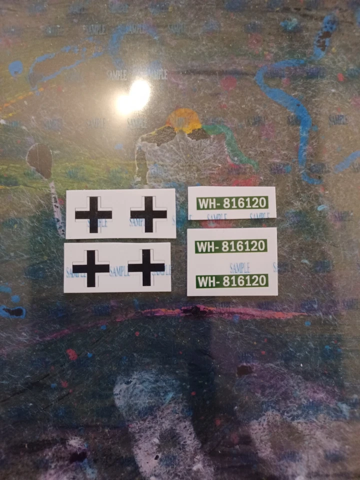 Pegatinas reproducción DINKY 617 ALEMANAS VW KDF Foto 1 de 1