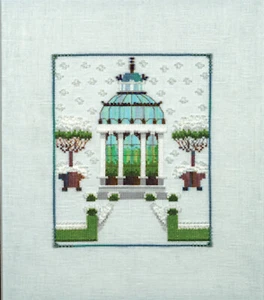 Cross Stitch Chart / Pattern Nora Corbett Winter Folly Greenhouse #NC307 - Picture 1 of 5