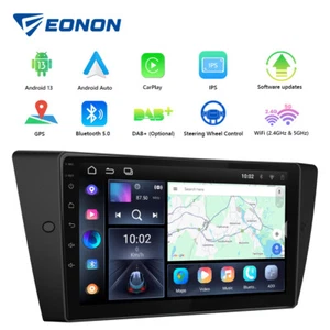 For BMW E90 E91 E92 E93 316d 2009-2011 9"Android 13 GPS Car Stereo Radio CarPlay - Picture 1 of 31