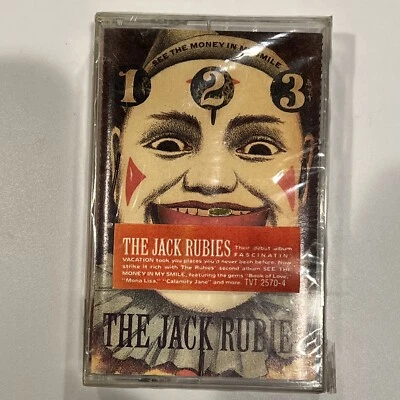 The Jack Rubies See the Money in My Smile Cassette Tape TVT 2570 1990 Rare - Image 1 of 3