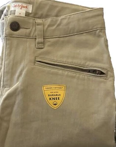 Cat & Jack Girl's Uniform Pants Skinny Size 8 Adjustable Waist Stretch - Picture 1 of 4
