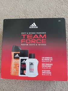 Adidas Team Force Parfum Zeste & Intense 3 Pack--FREE SHIPPING! - Picture 1 of 1