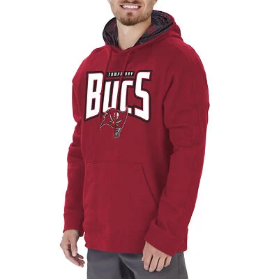 Zubaz NFL Men's Tampa Bay Buccaneers Pullover Hoodie W/ Viper Hood - Image 1 of 2