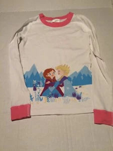Frozen Dress Long Sleeve Princess Anna Disney Shirt Girl Kid 10 J1 - Picture 1 of 5