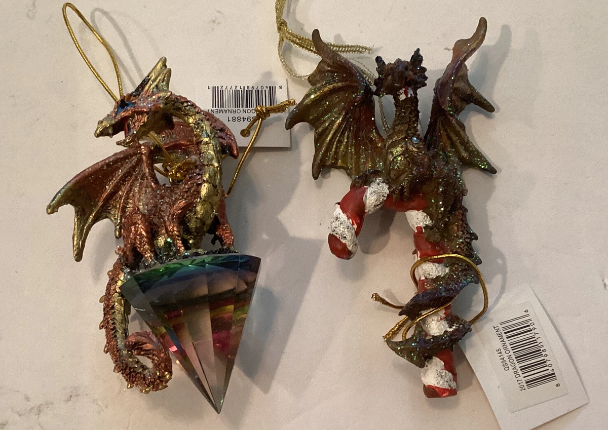 Design Toscano Geschwärzte Grabwächter-Drachenkelch Statue, Handgefertigte Steinsplitt-Resin Figur