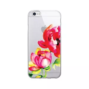 OTM Essentials Brilliant Bloom, iPhone 6, 6s & 7 Clear Phone Case - Picture 1 of 1