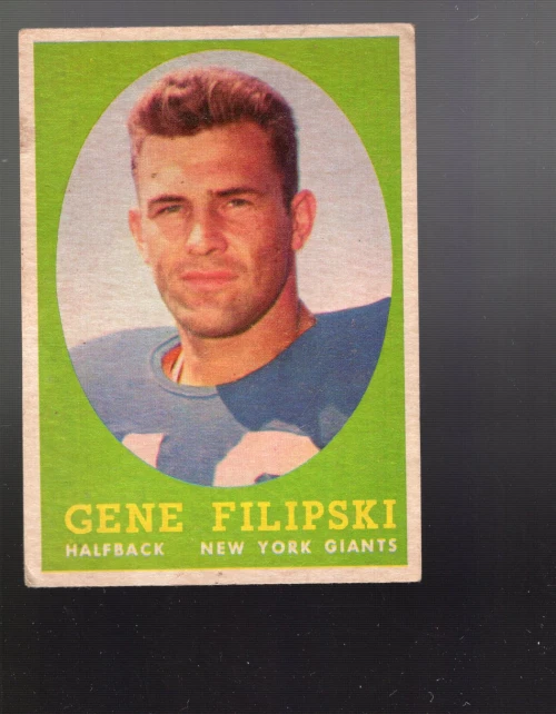 A0233- 1958 Topps Football Card #s 1-132 +Rookies -You Pick- 15+ FREE US SHIP - Image 1 of 1