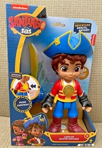 Figura pirata parlante Nickelodeon Santiago of the Seas de 9 pulgadas *NU* - Imagen 1 de 6