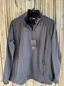 5.11 Tactical Women’s Stratos Full Zip Jacket Size Large L FLINT - Picture 1 of 5