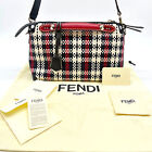 Auth FENDI Fendi By The Way Braided Shoulder Bag 8BL124 Multi-Color #36631155