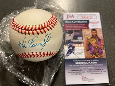 MIKE GREENWELL:RAWLINGS Autographed Baseball Authenticated By JSA BOSTON RED SOX - Image 1 of 4