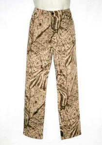 LRL Lauren Jeans Damen hellbraun gemustert modern Ankle Skinny Größe 16 neu mit Etikett $ 110 - Bild 1 von 9