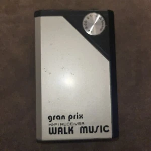 Rare Vintage GRAN PRIX SOLID STATE AM HANDHELD RADIO With Belt Clip Tested Works - Picture 1 of 4