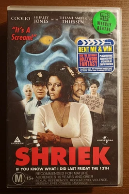 Shriek If You Know What I Did... (2000) -  Australian Ex-Rental VHS Tape - image 1 of 4