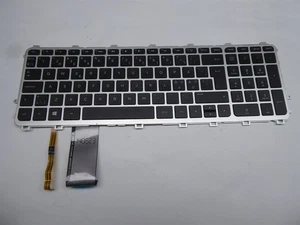HP ENVY 17 J  Serie ORIGINAL Keyboard nordic Layout Backlight 720244-DH1 #4938 - Picture 1 of 3