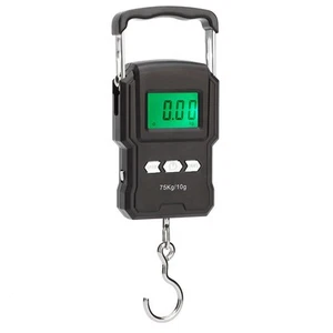 Handy 75kg Spring Ruler Scale with Lock Function Perfect for Fishing and More - Picture 1 of 12