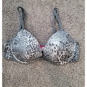 Reggiseno push-up Victoria's Secret ROSA spezzacuore 34C originale • Usato in ottime condizioni - Foto 1 di 6