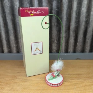 Patience Brewster High Heel Shoe Christmas Krinkles Ornament Hanger Dept 56 - Picture 1 of 17