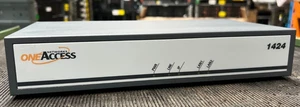 OneAccess Networks 1424 SHDSL 4P Router w/ 12V DC Power Adapter - Picture 1 of 6