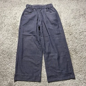 Pantalones de Trabajo True Vintage Hechos en Francia Algodón Azul Marino Oscuro Sueltos - Imagen 1 de 11