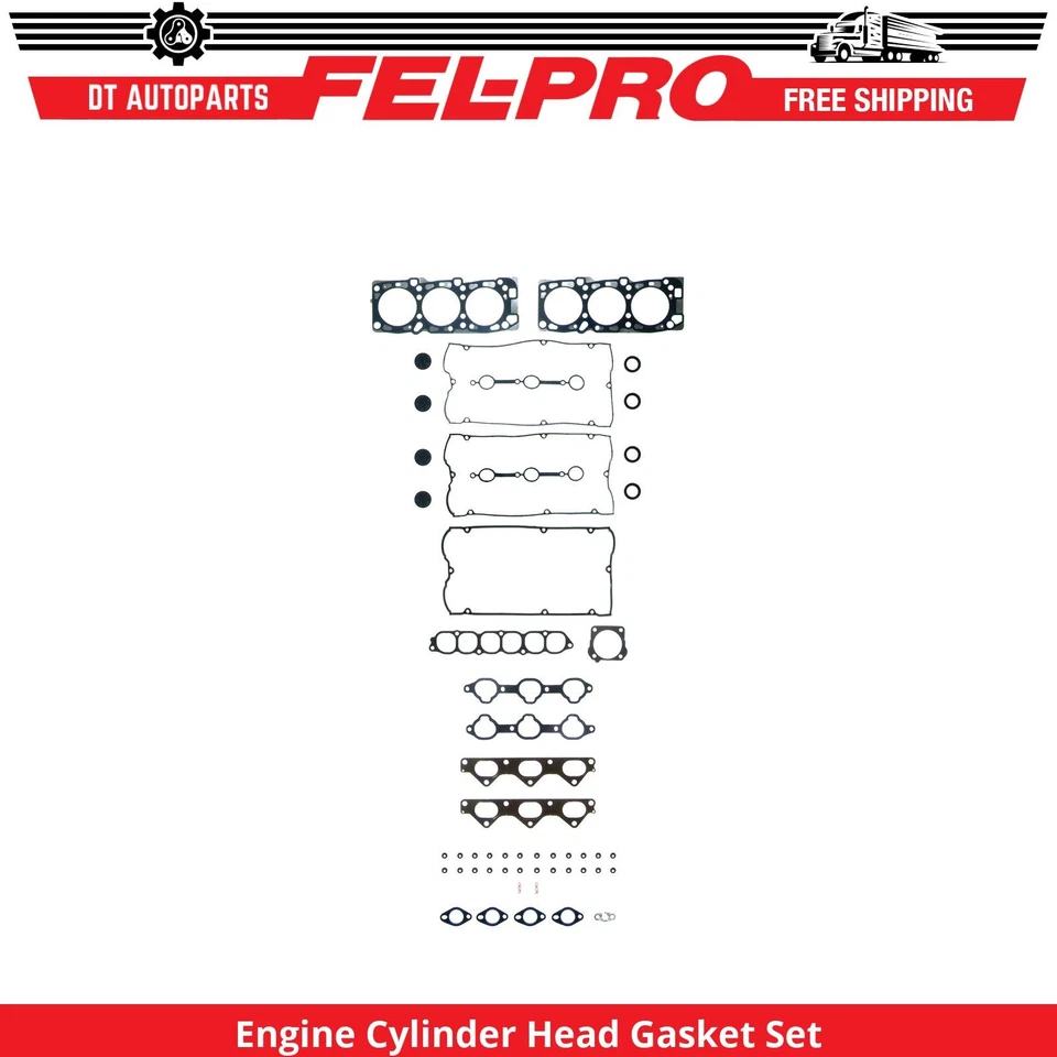 Juego de juntas de culata de motor V6 de 3,5 L Fel-Pro 2003 para Hyundai XG350 2002-2005 Foto 1 de 1