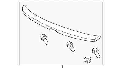 Alerón genuino Honda 71720-SVB-A00ZN Foto 1 de 2