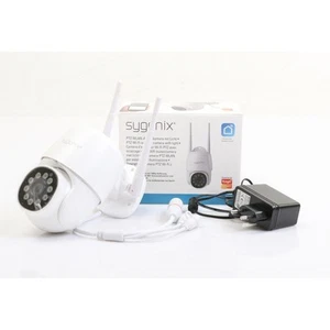 Sygonix SY-4760960 PTZ WLAN IP Caméra de Surveillance LAN... + Défaut (274741) - Photo 1/8