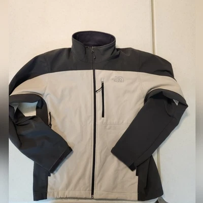 Куртка мужская The North Face M Apex Bionic с мягкой подкладкой и карманами на молнии черная серая - Изображение 1 из 4