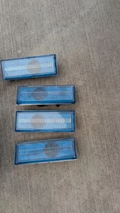 81-88 Cutlass / Supreme Olds New Fender & Quarter Panel Side Custom Lights Blue - Picture 1 of 3