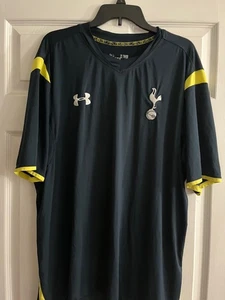 Under Amour Tottenham Hotspur Fußball Soccer Training Trikot XL blau 14-15 - Bild 1 von 3