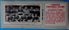 ROTHERHAM UNITED 1962-63 TY PHOO TEA CARD 1st SERIES No 20
