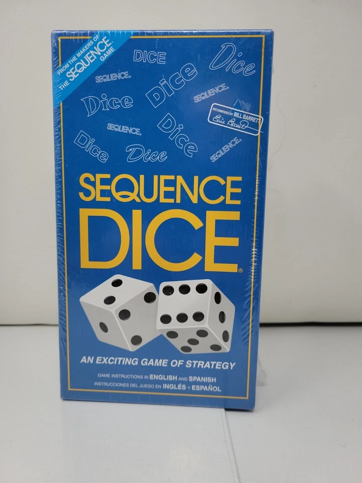 Sequence Dice Family Board Game Jax Ltd. Strategy & Luck 1999 NEW Sealed - Image 1 of 2