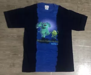 Vintage Y2K Monsters, Inc. Disney Pixar Movie Promo 2001 T-Shirt Gr. L - Bild 1 von 6