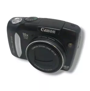 ⚡Canon PowerShot SX120 IS Schwarz Kompakte Digitalkamera Defekt Bastler⚡ - Bild 1 von 15